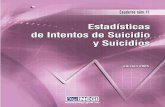 Estadísticas de Intentos de Suicidio y Suicios. Cuaderno ...