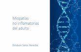 Miopatías no inflamatorias del adulto