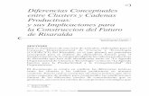 Diferencias Conceptuales entre Clusters y Cadenas ...