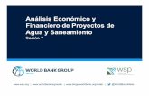 Análisis Económico y Financiero de Proyectos de Agua y ...