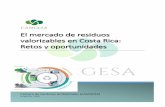 El mercado de residuos valorizables en Costa Rica: Retos y ...