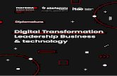 Digital Transformation Leadership Business & technology
