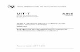 UIT-T Rec. X.805 (10/2003) Arquitectura de seguridad para ...