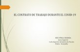 EL CONTRATO DE TRABAJO DURANTE EL COVID-19