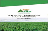 Guía de Uso de Productos para la Protección de Cultivos APIA 1