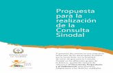 Propuesta para la realización de la Consulta Sinodal