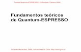 Fundamentos teóricos de Quantum-ESPRESSO