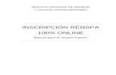 INSCRIPCIÓN RENSPA 100% ONLINE - Argentina