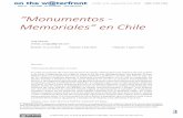 “Monumentos - Memoriales” en Chile