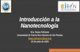 Introducción a la Nanotecnologia