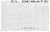 El Debate 19260101 - CEU