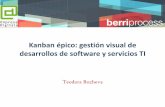 Kanban épico: gestión visual de desarrollos de software y ...
