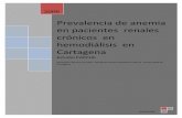 Prevalencia de anemia en pacientes renales cronicos en ...