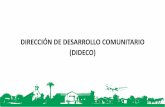 DIRECCIÓN DE DESARROLLO COMUNITARIO (DIDECO)