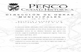DIRECCIÓN DE OBRAS MUNICIPALES - Penco