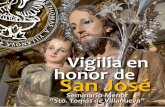 Vigilia en honor de San José - seminariomenortoledo.es