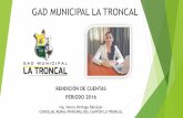 GAD MUNICIPAL LA TRONCAL