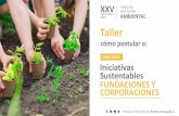CONCURSO: Iniciativas Sustentables FUNDACIONES Y …