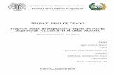 TRABAJO FINAL DE GRADO Proyecto básico de ampliación y ...