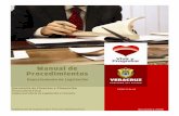 Manual de Procedimientos - Veracruz