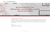 Experto en Modelado 2D con AutoCAD - acaddemia.com