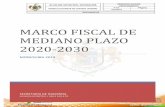 MARCO FISCAL DE MEDIANO PLAZO 2020-2030