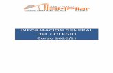 DEL COLEGIO Curso 2020/21 - Colegio Santa María del Pilar