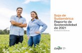 Soja de Sudamérica Reporte de Sostenibilidad de 2021