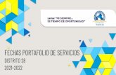 FECHAS PORTAFOLIO DE SERVICIOS - distrito28.ipuc.org.co