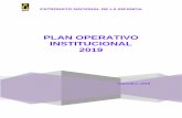 PLAN OPERATIVO INSTITUCIONAL 2019