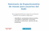 SEMINARIO USUARIOS ESPECTROMETRIA DE MASAS