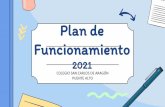 Plan de Funcionamiento 2021 - Colegio San Carlos de Aragón
