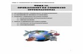 TEMA 14: OPERACIONES de comercio internacional