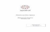 Plataforma Web Spairal Manual de Usuario Versión 1