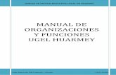 MANUAL DE ORGANIZACIONES Y FUNCIONES UGEL HUARMEY