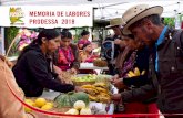 MEMORIA DE LABORES PRODESSA 2018