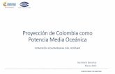 Proyección de Colombia como Potencia Media Oceánica