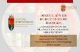 DIRECCIÓN DE REDUCCIÓN DE RIESGOS