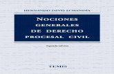NOCIONES GENERALES DE DERECHO PROCESAL CIVIL