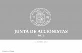 JUNTA DE ACCIONISTAS - Viña Concha y Toro