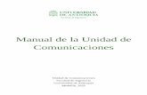 Manual de la Unidad de Comunicaciones