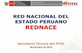 RED NACIONAL DEL ESTADO PERUANO REDNACE - Sistema Local de …