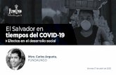 El Salvador en tiempos del COVID-19: Retos para la ...
