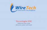 Tecnología EOC Ethernet Over Coax Ethernet sobre red Coaxil
