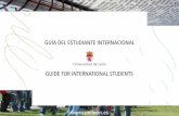 GUÍA DEL ESTUDIANTE INTERNACIONAL GUIDE FOR …