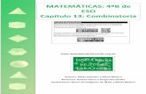 MATEMÁTICAS: 4ºB de ESO Capítulo 13: Combinatoria