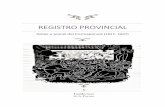 Registro ProvinciaL