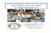 PROGRAMACIÓN DIDÁCTICA HISTORIA DE ESPAÑA