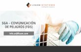 SGA COMUNICACIÓN DE PELIGROS (FDS)