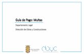 Guía de Pago para Multas - Municipio de Panamá